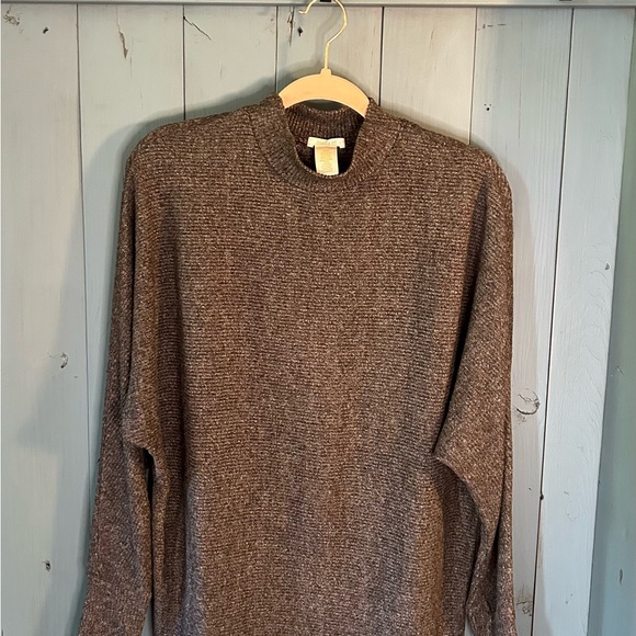 Matty M Sweaters - Matty M Mock Neck Cozy Sweater in Gray | Women’s Size Medium
